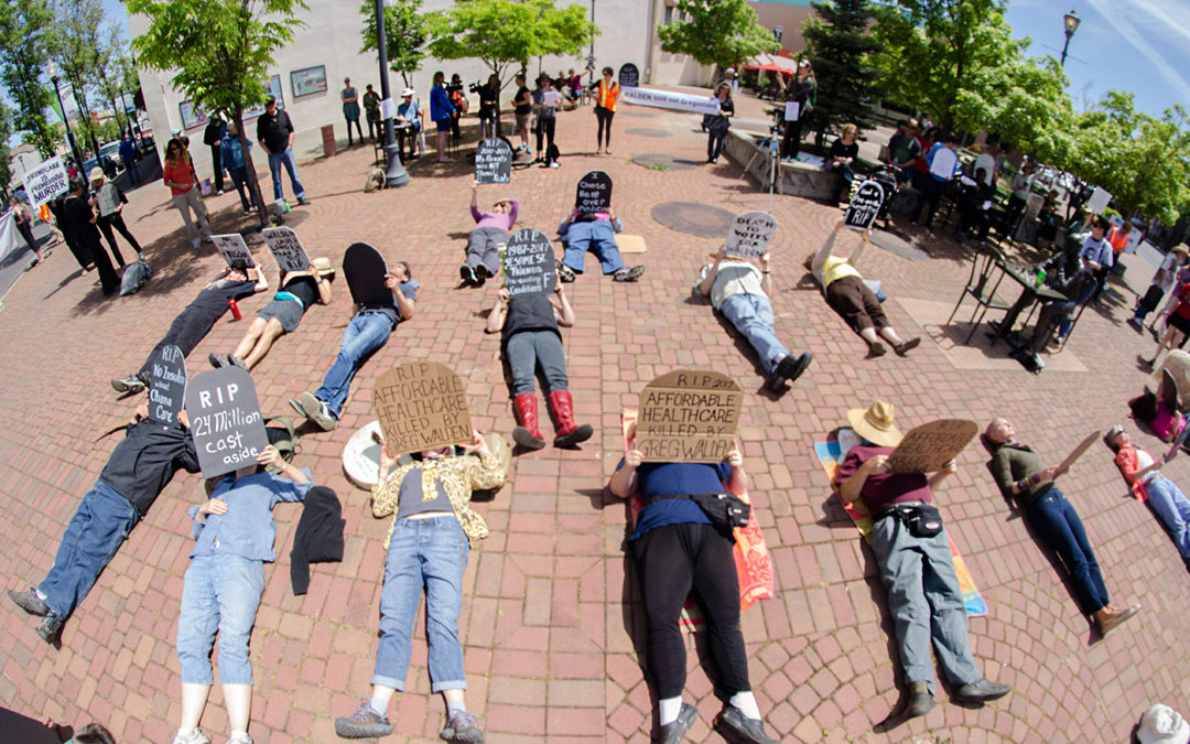 Die-In Rally and March, Medford