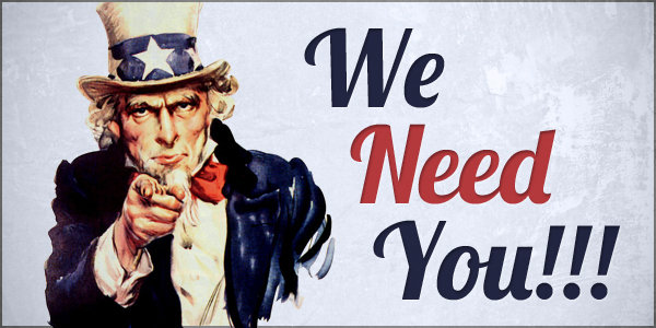 Wee Blue Coo Poster Artistico Con Zio Sam 'I Want You', Bandiera Americana, 18x24 Pollici (45,7 X 61 Cm), Carta Opaca Premium