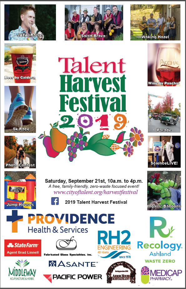 Non-ORD2 Indivisible Sponsored Event: Talent Harvest Festival – Talent